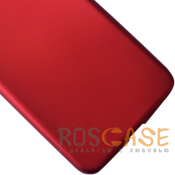 Фотография Красный J-Case THIN | Гибкий силиконовый чехол для Huawei P20