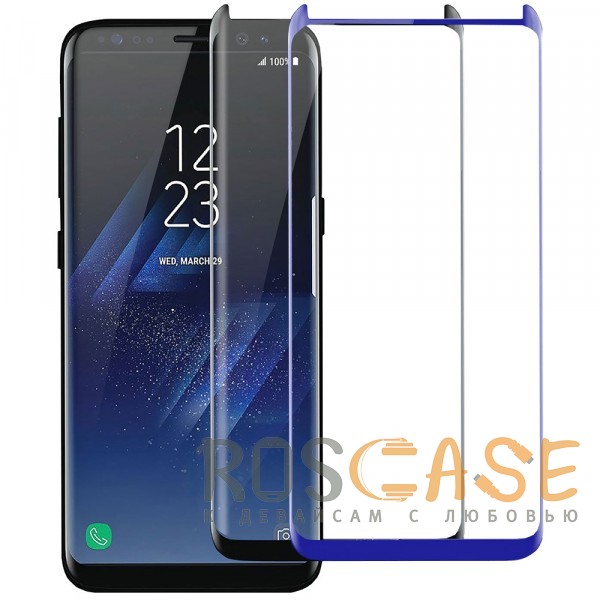 

Защитное изогнутое стекло 3D для Samsung G950 Galaxy S8 / S9 на весь экран