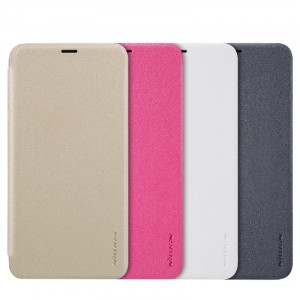 Nillkin Sparkle | Чехол-книжка с вырезом под логотип для Apple iPhoneX(5.8")/XS(5.8")
