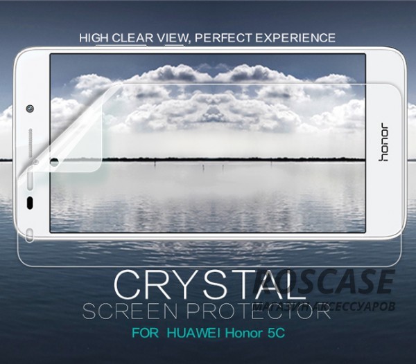 Фото Анти-отпечатки Nillkin Crystal | Прозрачная защитная пленка для Huawei Honor 5C / GT3