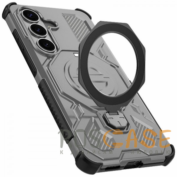 Фото Серый Magnus | Противоударный чехол с Magsafe для Samsung Galaxy S26