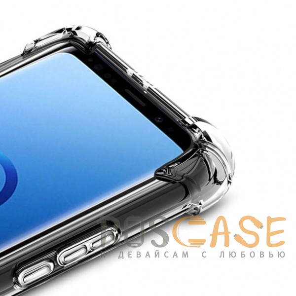 Изображение Прозрачный King Kong Armor | Противоударный прозрачный чехол для Samsung Galaxy Note 9 с дополнительной защитой углов