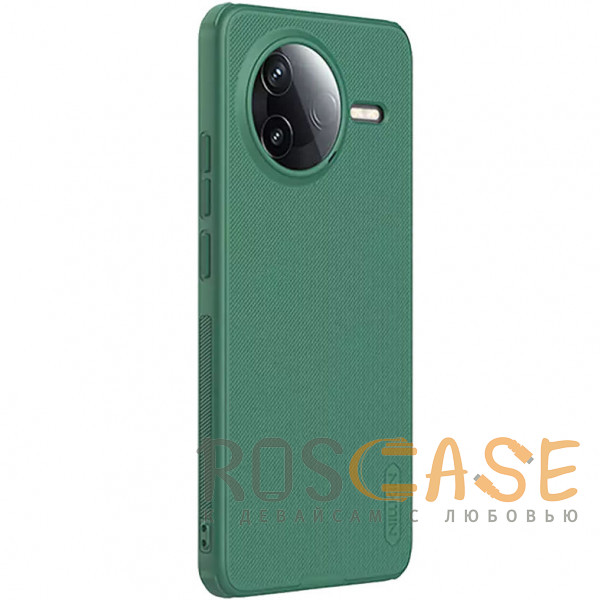 Фотография Зеленый Nillkin Super Frosted Shield Pro | Матовый чехол из пластика и ТПУ для Xiaomi Poco F7 Pro / Redmi K80