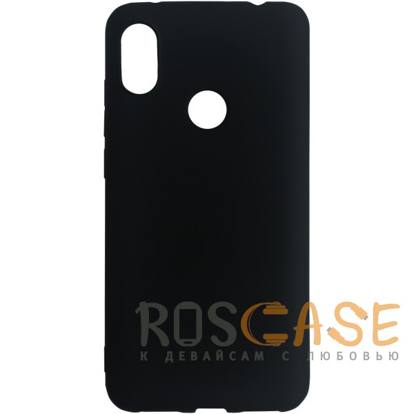 Фото Черный J-Case THIN | Гибкий силиконовый чехол 0.5 мм для Xiaomi Redmi Note 6 Pro