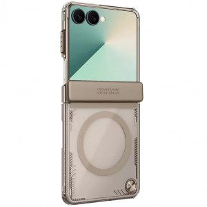 Nillkin Iceblade Magnetic | Полупрозрачный чехол с поддержкой Magsafe  для Samsung Galaxy Z Flip 7