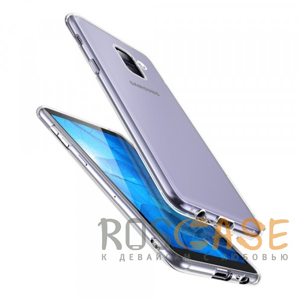 Изображение Прозрачный Ультратонкий силиконовый чехол для Samsung A530 Galaxy A8 (2018)
