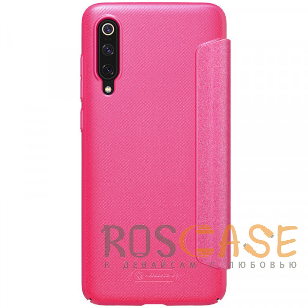 Фотография Розовый Nillkin Sparkle | Чехол-книжка для Xiaomi Mi 9