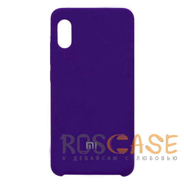 Фото Фиолетовый Чехол Silicone Cover для Xiaomi Redmi 7A