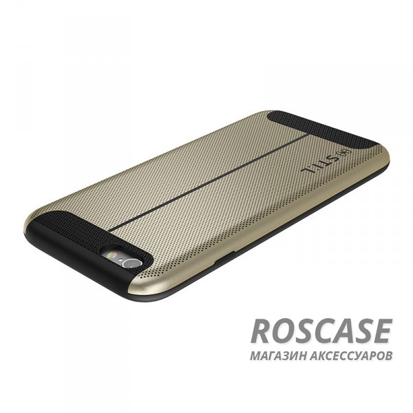 Фотография Золотой STIL Chivarly | Алюминиевый чехол для Apple iPhone 6/6s с перфорированной поверхностью