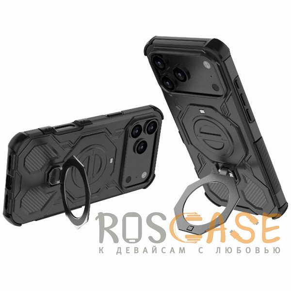 Фотография Черный Magnus | Противоударный чехол с Magsafe для iPhone 17 Pro Max