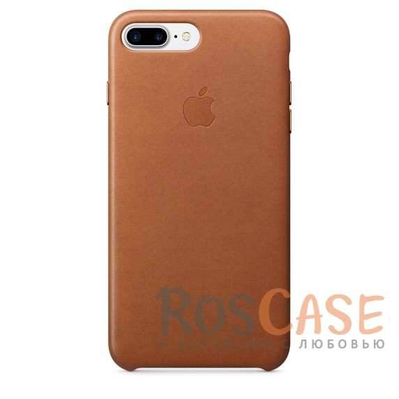 Фото Чехол Apple Leather Case для iPhone 7 | Оригинальный кожаный чехол-накладка из мягкого материала от производителя