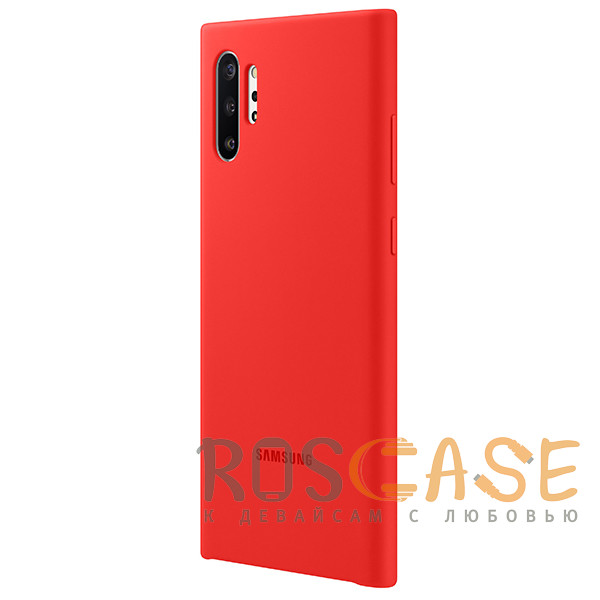 Фотография Красный Чехол Silicone Cover для Samsung Galaxy Note 10 Plus