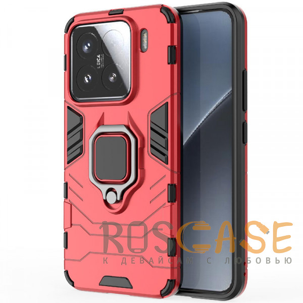 Фото Красный Transformer Ring | Противоударный чехол под магнитный держатель для Xiaomi Mi 15