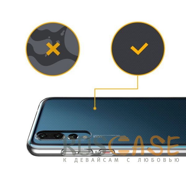 Фото Прозрачный J-Case THIN | Гибкий силиконовый чехол для Huawei P20 Pro