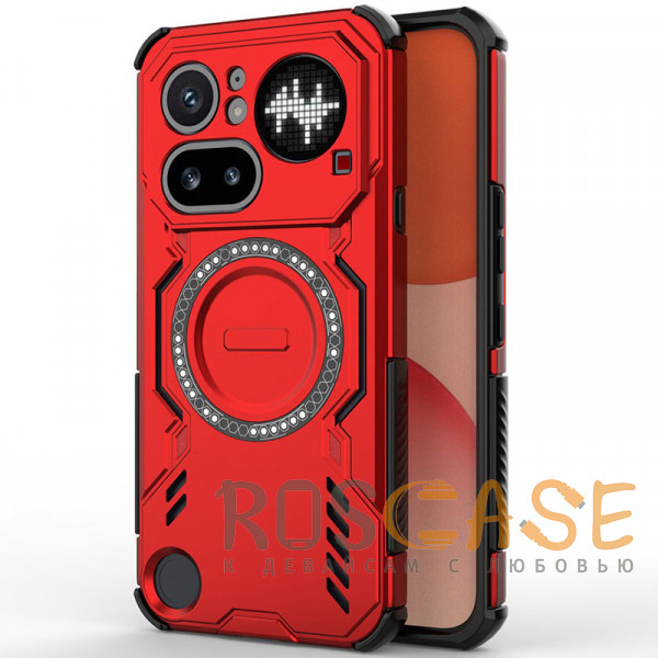 Фото Красный Mirage MagSafe | Противоударный чехол с поддержкой MagSafe для Nothing Phone 4a Pro
