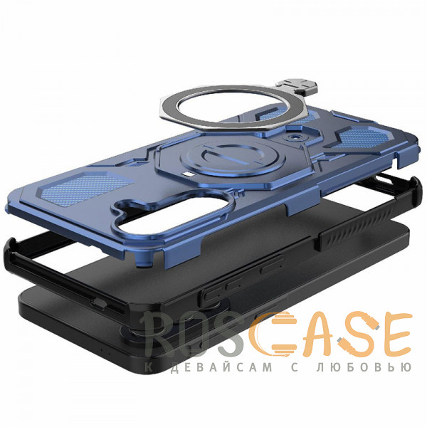 Фотография Темно-синий Magnus | Противоударный чехол с Magsafe для Samsung Galaxy A57