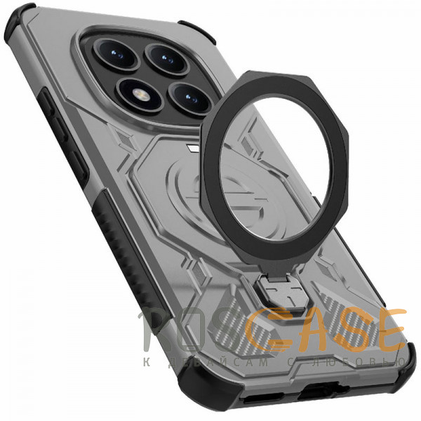 Фото Серый Magnus | Противоударный чехол с Magsafe для Xiaomi Redmi Note 15 Pro Plus
