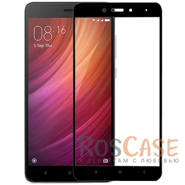 

Mocolo CP+ | Стекло с цветной рамкой на весь экран для Xiaomi Redmi Note 4 (Черный)