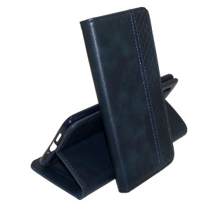 Business Wallet | Кожаный чехол книжка с визитницей  для Samsung Galaxy S20 FE (Fan Edition)