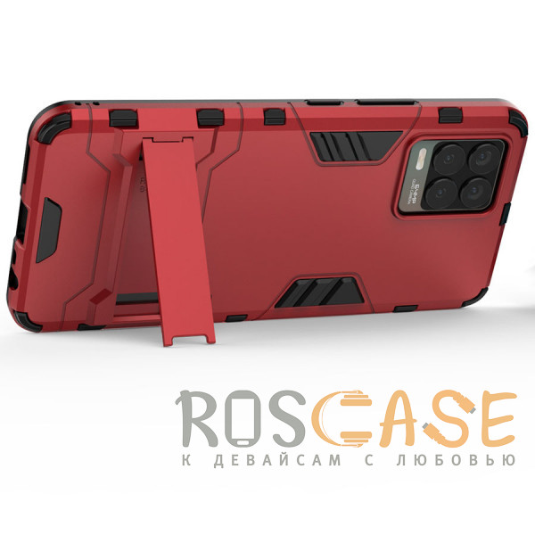 Изображение Красный Transformer | Противоударный чехол для Realme 8 / 8 Pro с мощной защитой корпуса