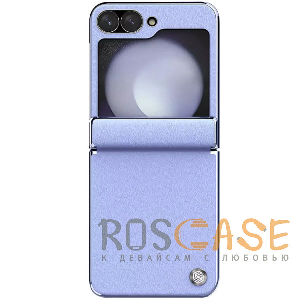 Фото Фиолетовый Nillkin CamShield Leather | Чехол из Premium экокожи для Samsung Galaxy Z Flip 7 FE / Z Flip 6