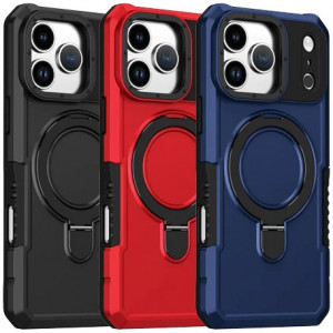 Magnetic Armor Ring | Противоударный чехол с MagSafe и кольцом  для iPhone 17 Pro Max