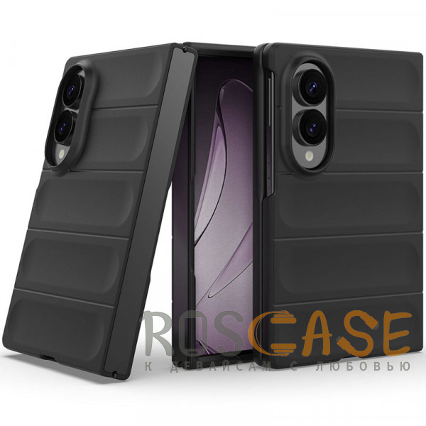 Фотография Черный Flex Matte | Пластиковый чехол с Soft Touch покрытием для Samsung Galaxy Z Fold 8