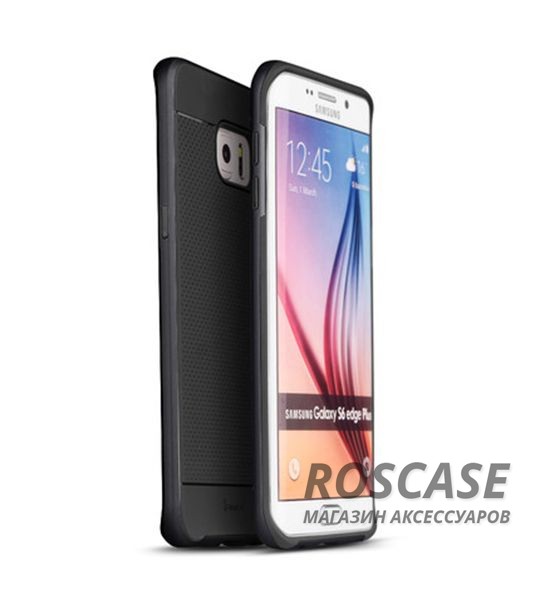 Фото Черный / Серый iPaky Hybrid | Противоударный чехол для Samsung Galaxy S6 Edge Plus