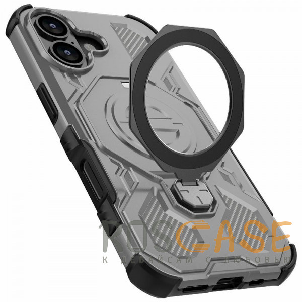 Фото Серый Magnus | Противоударный чехол с Magsafe для iPhone 17