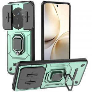 Transformer Ring Holder | Противоударный чехол с кольцом и шторкой камеры  для Realme 14 Pro 5G