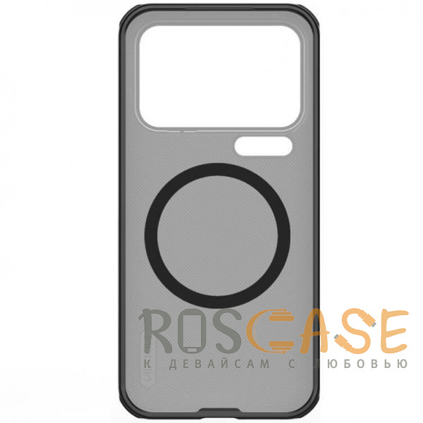 Фото Серый Nillkin Super Frosted Shield Magnetic | Полупрозрачный чехол с поддержкой Magsafe для Xiaomi Mi 17 Pro Max