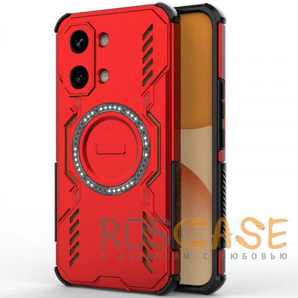 Фото Красный Mirage MagSafe | Противоударный чехол с поддержкой MagSafe для Poco X8 Pro Max / Redmi Turbo 5 Max