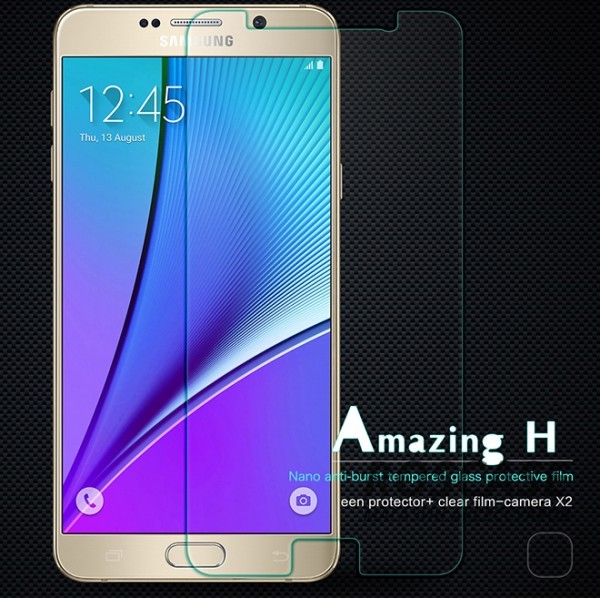 фото защитное стекло Nillkin Anti-Explosion Glass Screen (H) для Samsung Galaxy Note 5