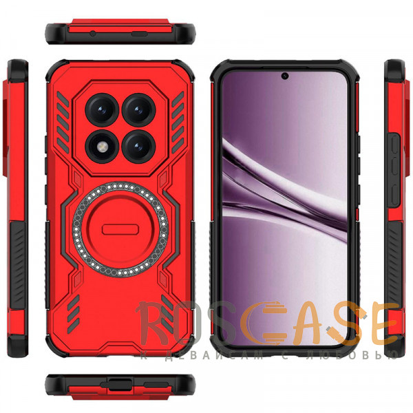 Фотография Красный Mirage MagSafe | Противоударный чехол с поддержкой MagSafe для Xiaomi Redmi Note 15 Pro Plus
