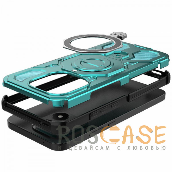 Фотография Голубой Magnus | Противоударный чехол с Magsafe для Xiaomi Mi 15T