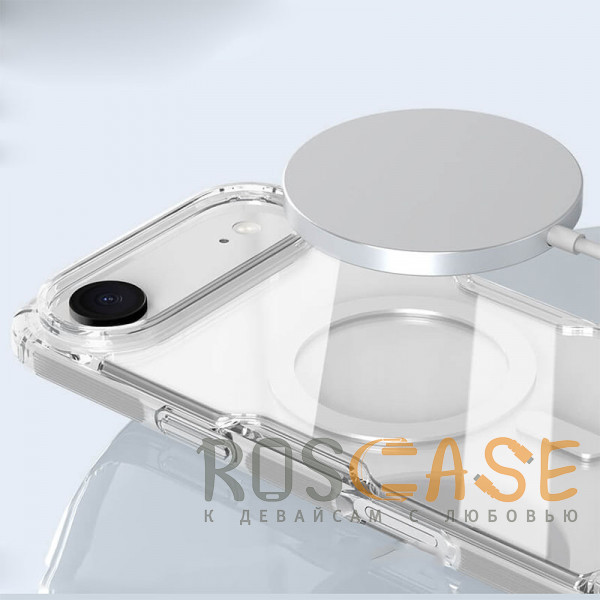 Фото Черный Nillkin Nature PRO Magnetic | Прозрачный силиконовый чехол для магнитной зарядки для iPhone 17 Air