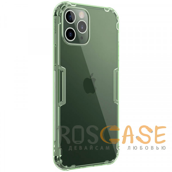 Изображение Зеленый Nillkin Nature | Прозрачный силиконовый чехол для iPhone 12 Pro Max
