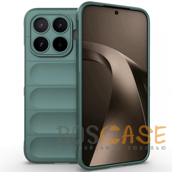 Фото Зеленый Flex Silicone | Противоударный чехол для Xiaomi Mi 17T Pro с защитой камеры и микрофиброй