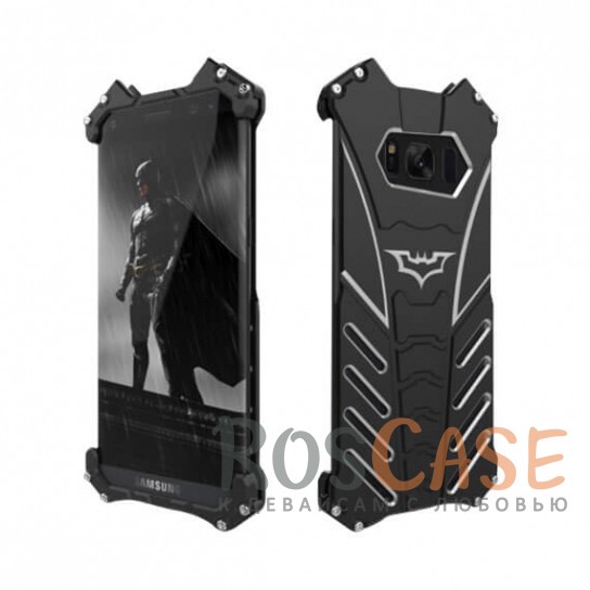 Фото Противоударный алюминиевый чехол на винтах Batman для Samsung G955 Galaxy S8 Plus
