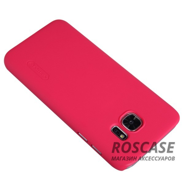 Изображение Красный Nillkin Super Frosted Shield | Матовый чехол для Samsung G930F Galaxy S7