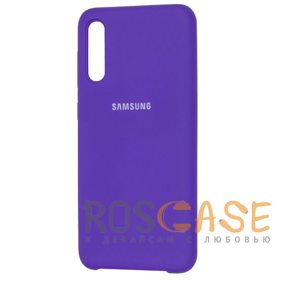 Фото Фиолетовый Чехол Silicone Cover для Samsung Galaxy A70 (A705F)