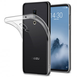 Прозрачный силиконовый чехол для Meizu 16 Plus / 16th Plus