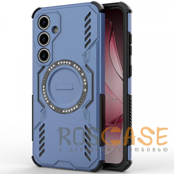 Изображение Синий Mirage MagSafe | Противоударный чехол с поддержкой MagSafe для Samsung Galaxy S24 FE
