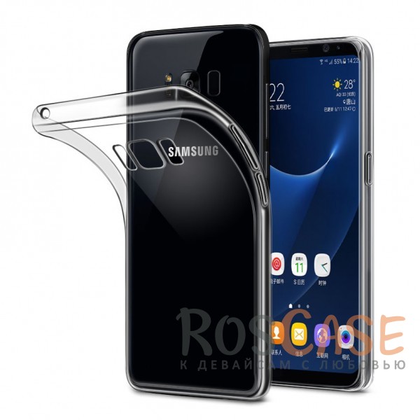 Фотография Прозрачный Ультратонкий силиконовый чехол для Samsung G950 Galaxy S8