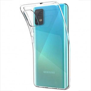 Прозрачный силиконовый чехол  для Samsung Galaxy A52