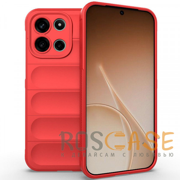 Фото Красный Flex Silicone | Противоударный чехол для OnePlus Nord 6 / CE 6 / Turbo 6 / 6V с защитой камеры