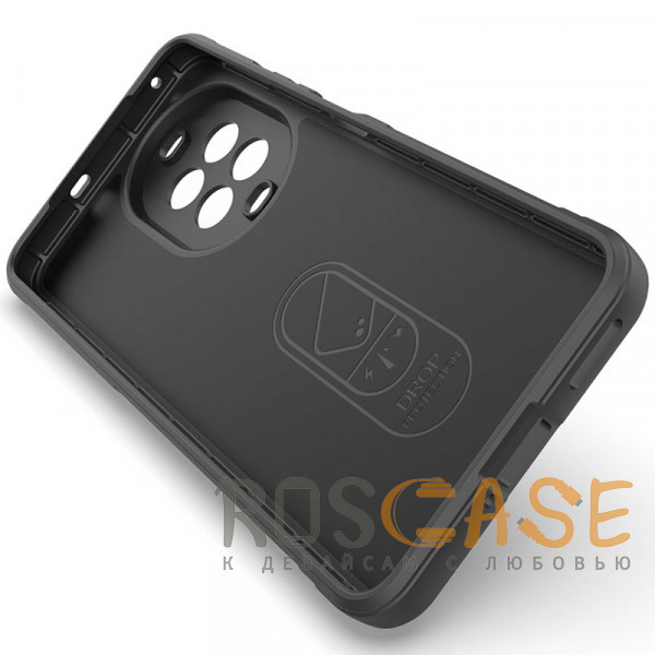 Изображение Черный Flex Silicone | Противоударaный чехол для Huawei Nova 14 Pro с защитой камеры и микрофиброй