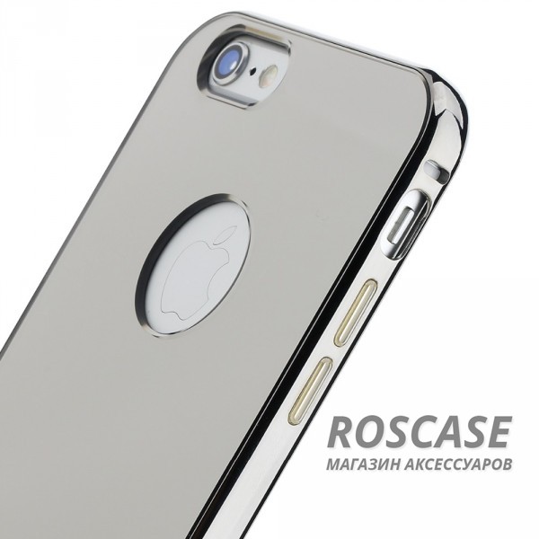 Изображение Серый / Grey Rock Infinite | Алюминиевый бампер для Apple iPhone 6/6s plus (5.5") с зеркальной вставкой