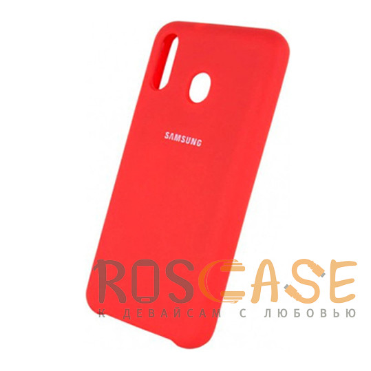 Фотография Красный Чехол Silicone Cover для Samsung Galaxy A40 (A405F)