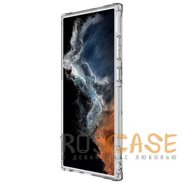Изображение Прозрачный Nillkin Nature PRO | Прозрачный силиконовый чехол для Samsung Galaxy S23 Ultra